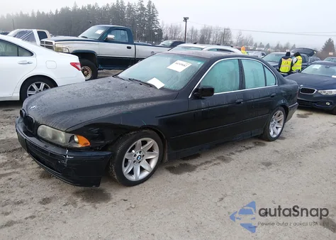 2002 BMW 525I from USA, damaged, VIN WBADT33492GF42068